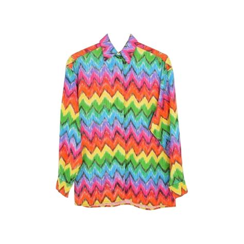 versus versace rainbow shirt